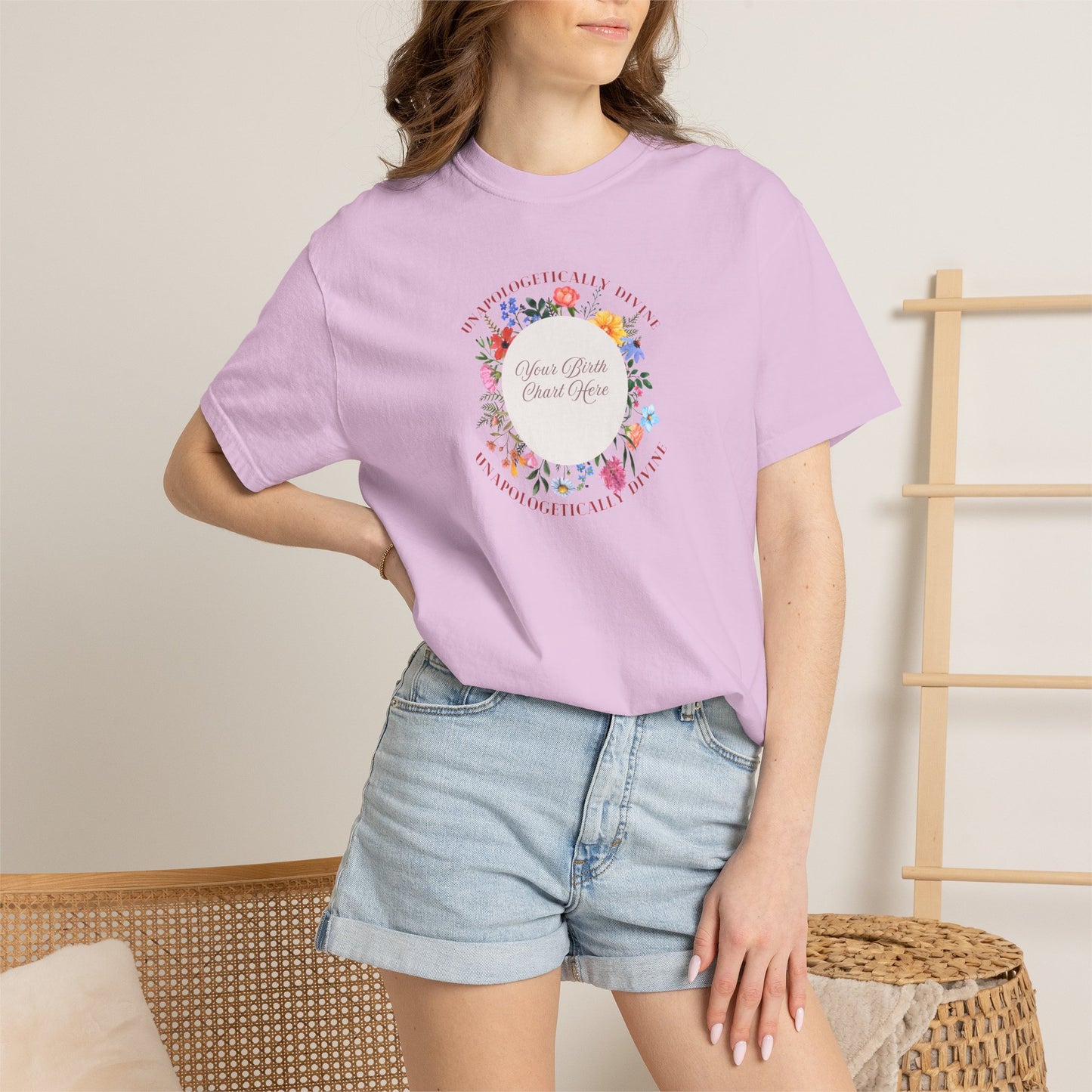 The Unapologetically Divine Birth Chart Tee