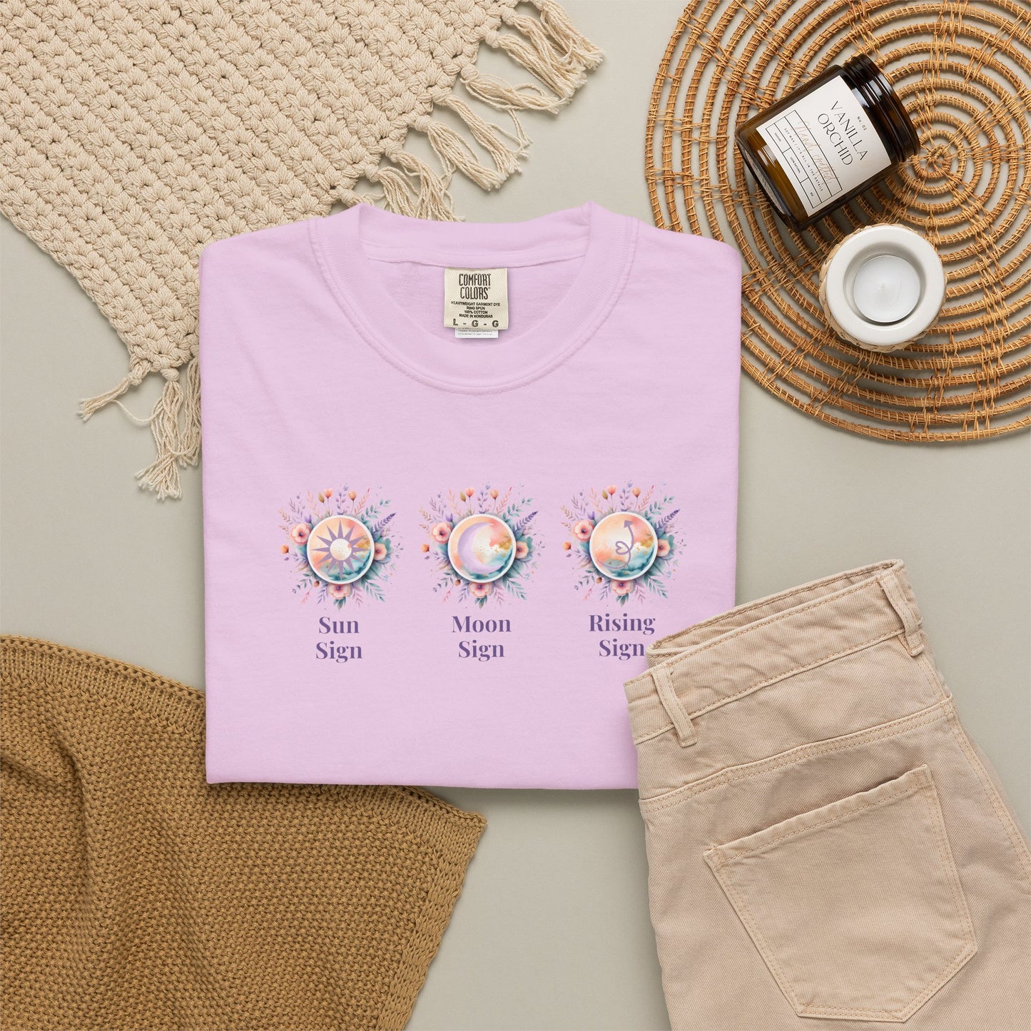 The Divine Trio Astrology Tee