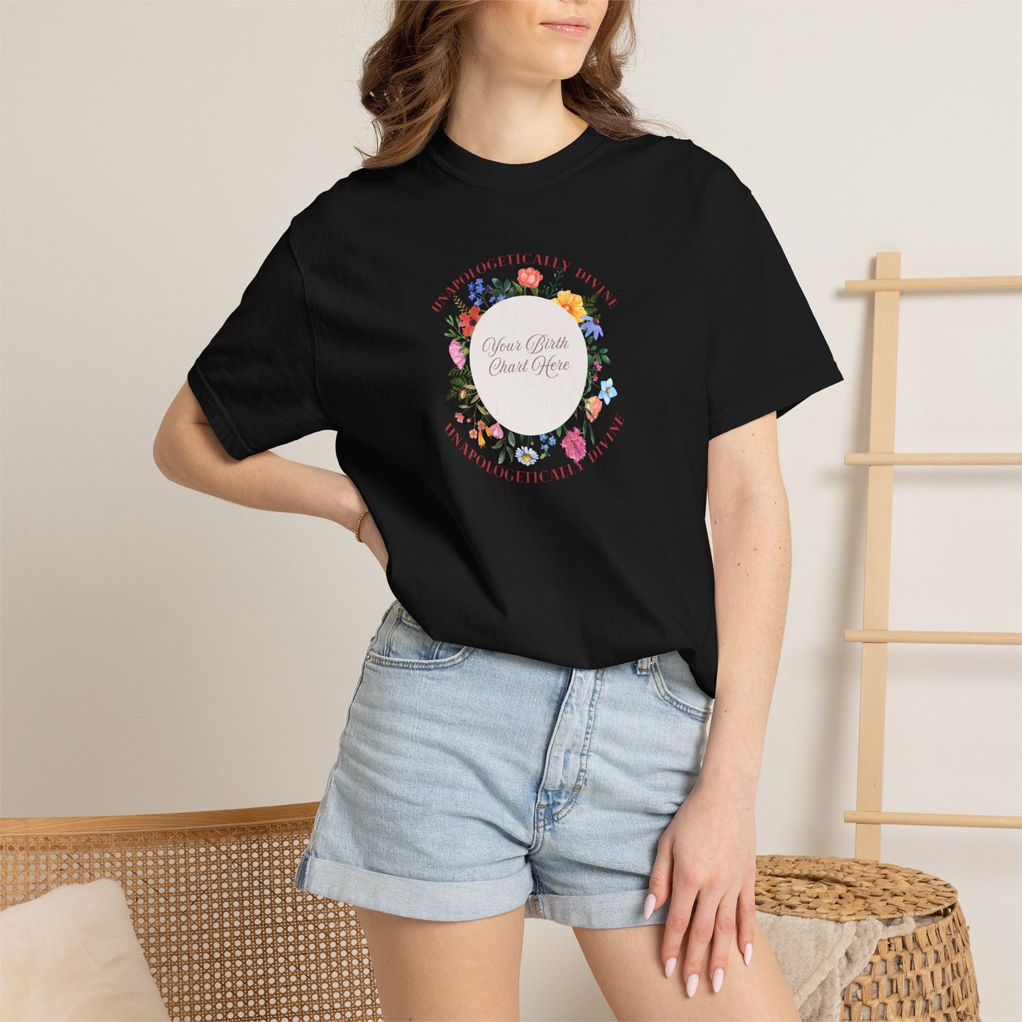 The Unapologetically Divine Birth Chart Tee