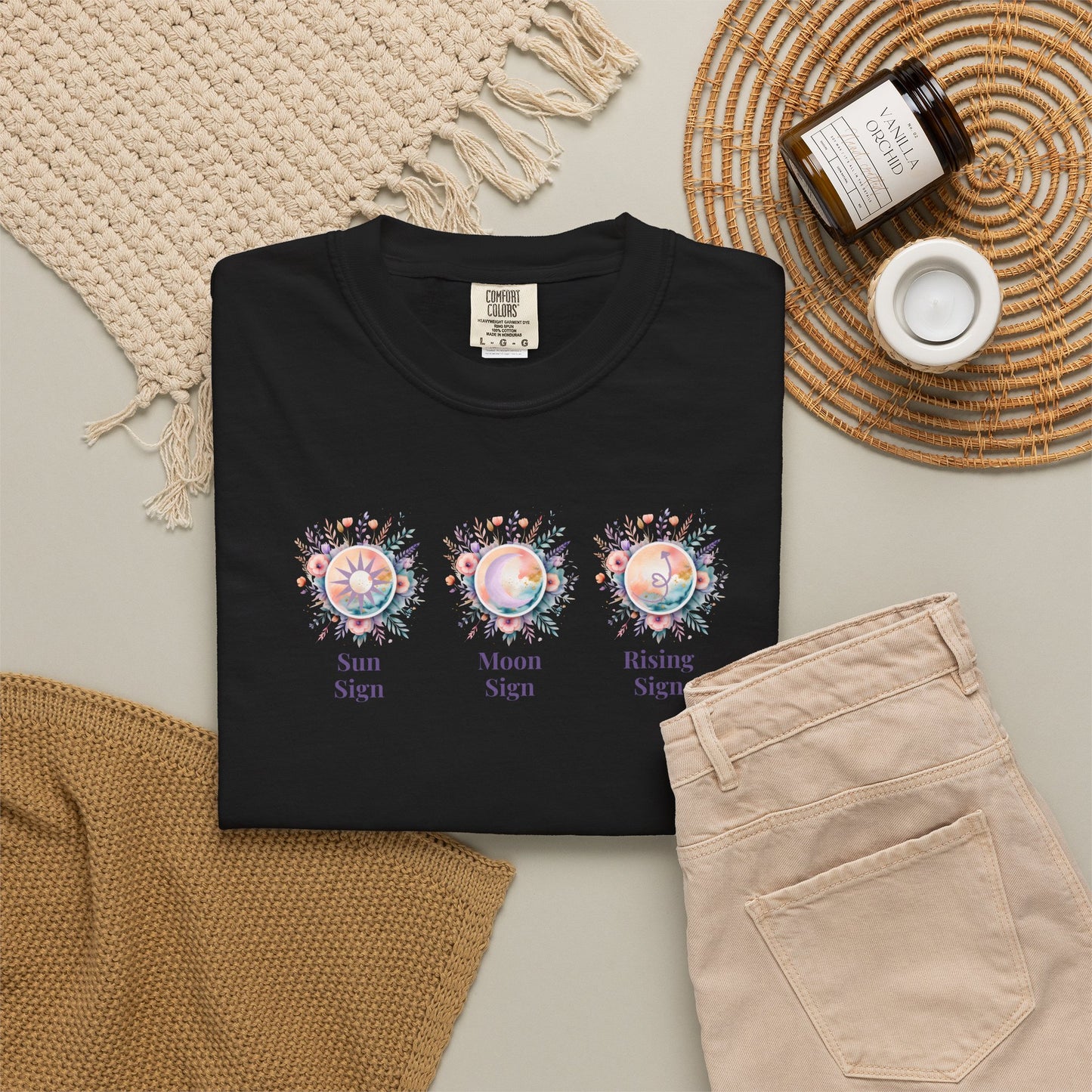 The Divine Trio Astrology Tee