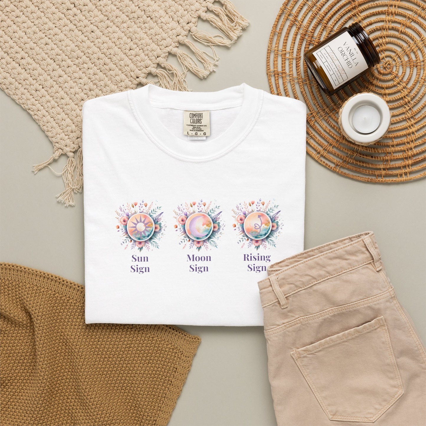 The Divine Trio Astrology Tee
