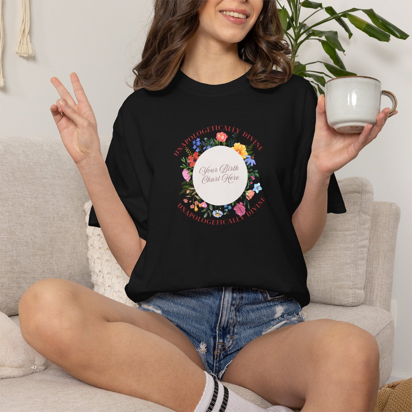 The Unapologetically Divine Birth Chart Tee