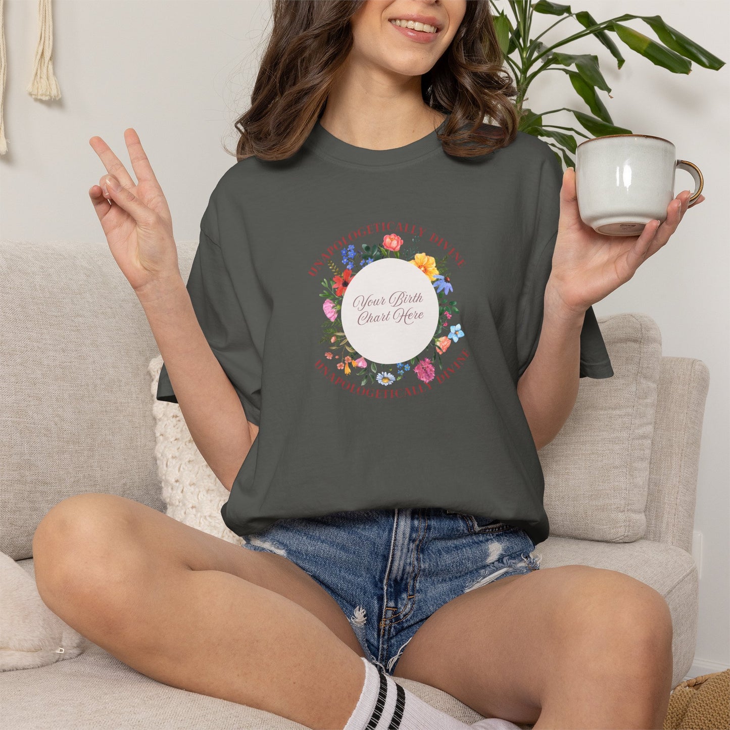 The Unapologetically Divine Birth Chart Tee